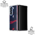 NBA Los Angeles Clippers Distressed Red Galaxy Z Fold6 Clear Case